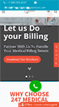 Mobile Screenshot of 247medicalbillingservices.com